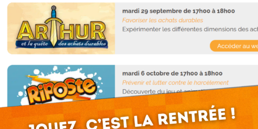 Programme de la rentrée